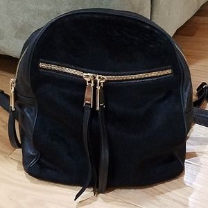 Abro Calf Hair & Italian Leather Backpack